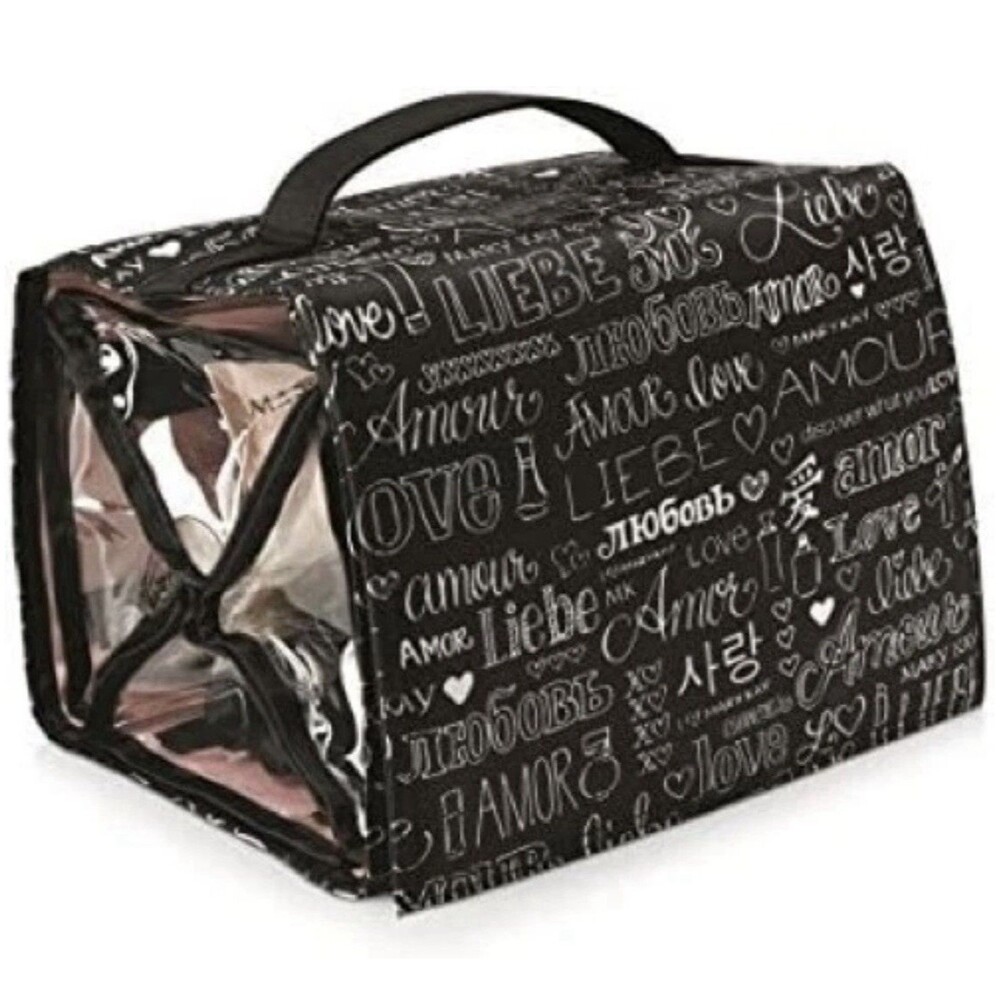 NEW Mary Kay Amore Hanging Travel Roll Up Cosmetic Make-Up 4 Detachable Pouches